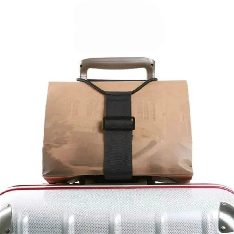 Travel Accessories Luggage Straps - Multi-Color Adjustable Travel Luggage Strap Suitcase