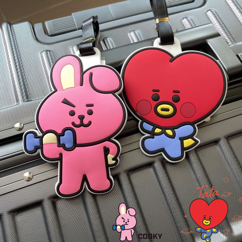 Travel Accessories Online - BT21 cartoon cute keychain Kawaii unisex