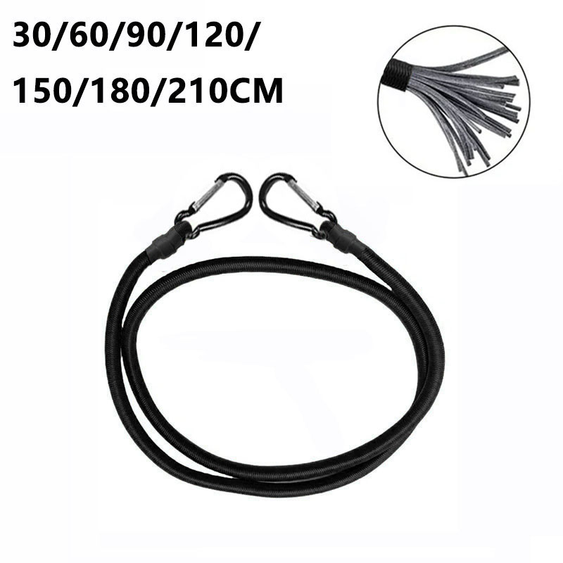 Travel Accessories Luggage Straps - 30-210cm Telescopic Elastic Rope Lightweight Hook