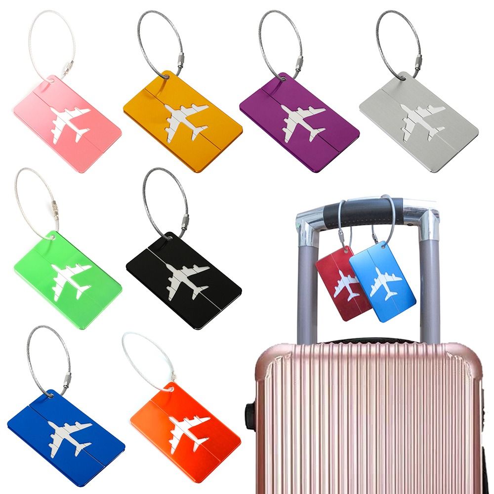 It Travel Accessories - Aluminium Travel Luggage Tags Reusable Suitcase