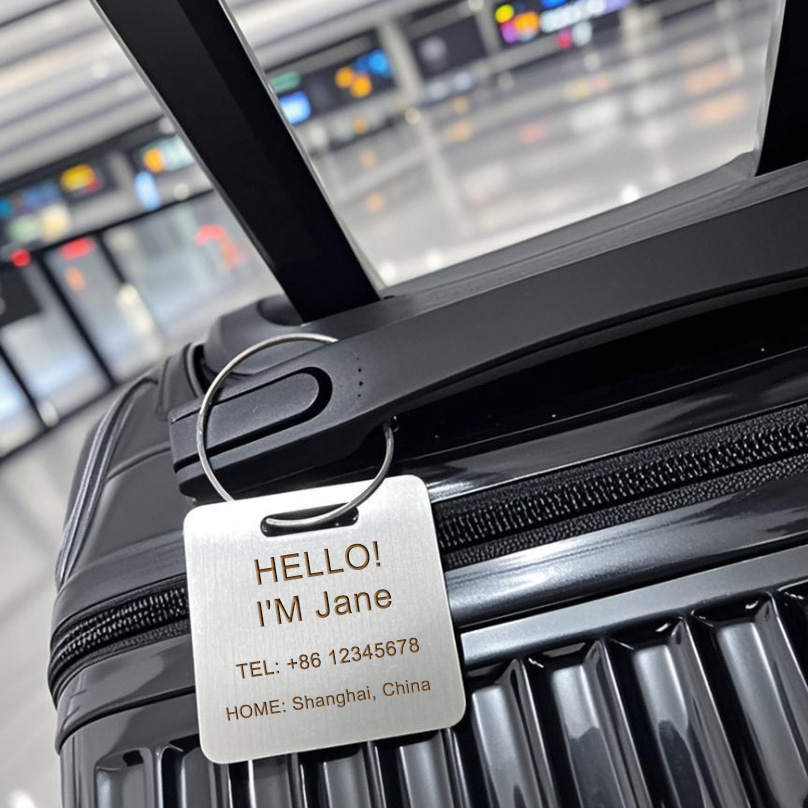 Custom Name Luggage Tag Laser  - It Travel Accessories review and price
