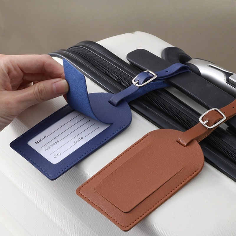 Women Men Luggage Tags PU Leat - It Travel Accessories review and price
