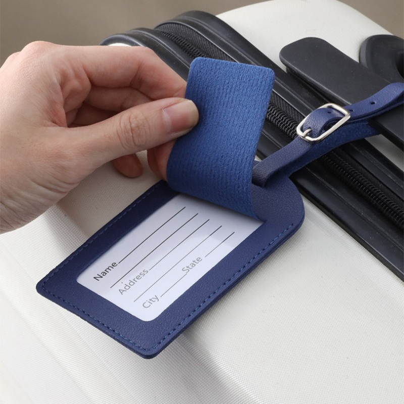 Women Men Luggage Tags PU Leat - It Travel Accessories review and price