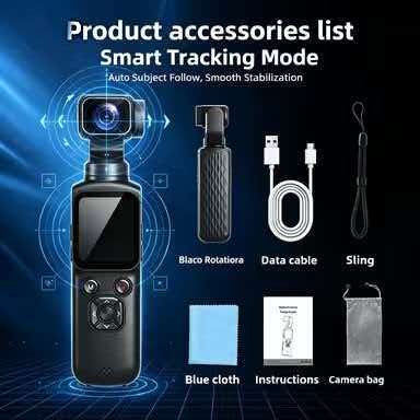 Handheld Pocket Digital Camera - Travel Vlog Accessories review and price