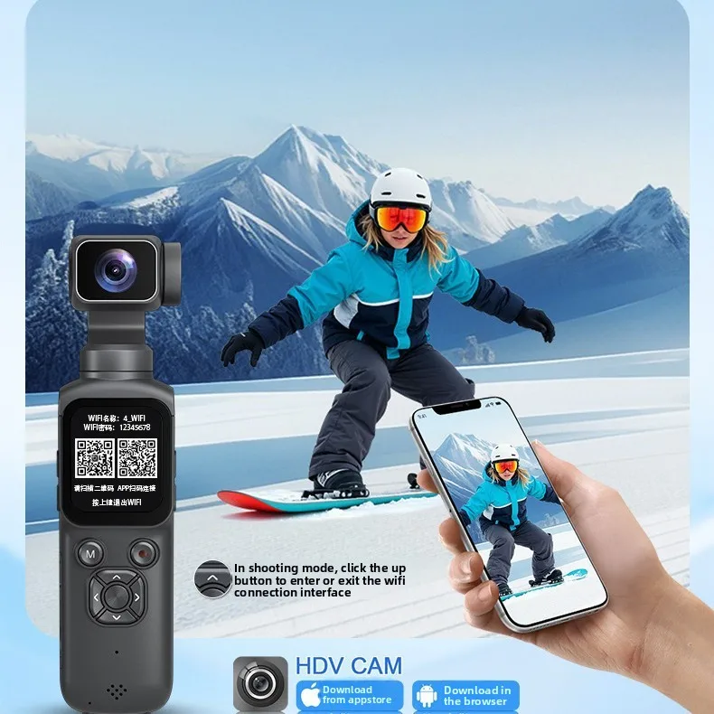 Handheld Pocket Digital Camera - Travel Vlog Accessories review and price