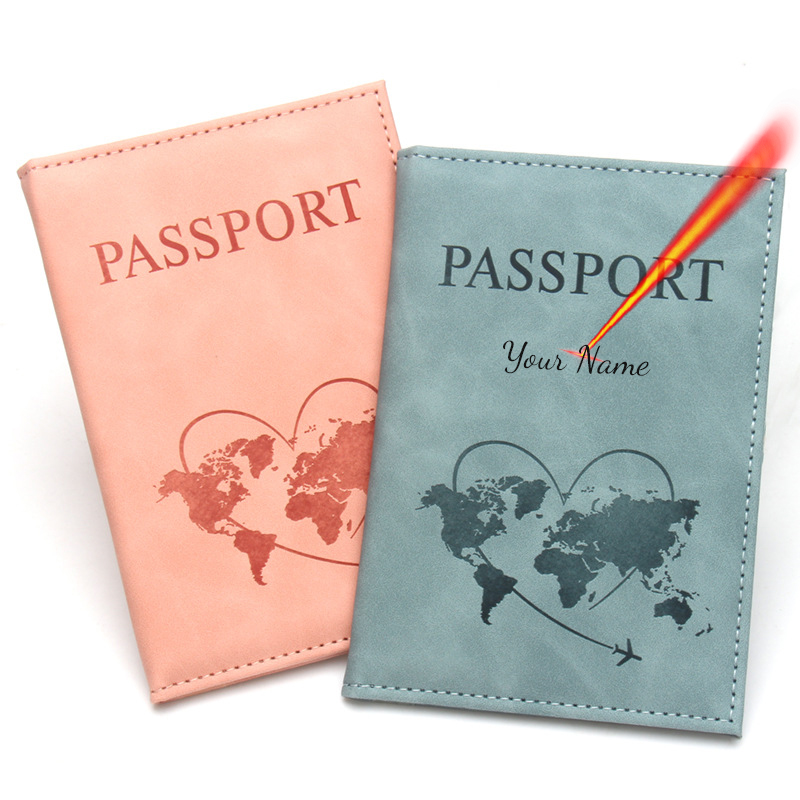 Lovely Map Passport Cover Fash - Travel Accessories Plane review and price