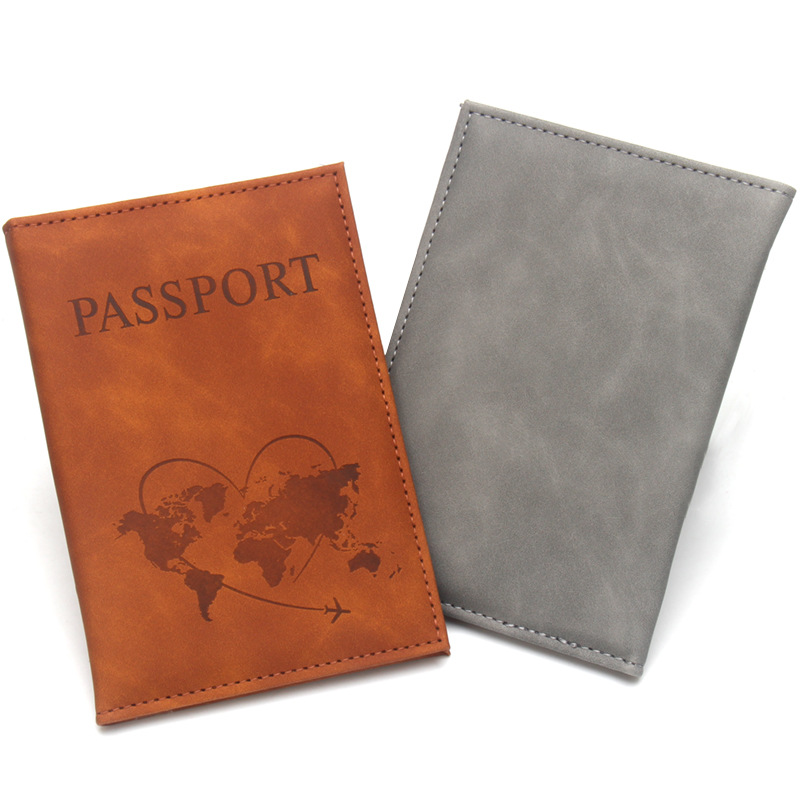 Lovely Map Passport Cover Fash - Travel Accessories Plane review and price