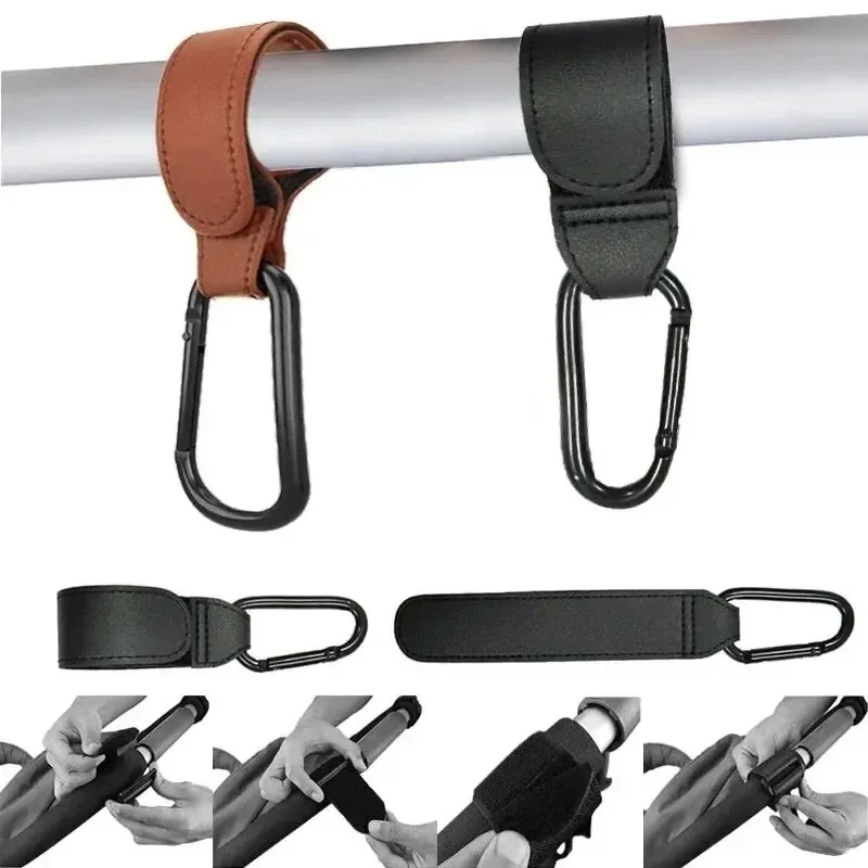 Baby Stroller Hook Fashion PU  - Travel Accessories Baby review and price