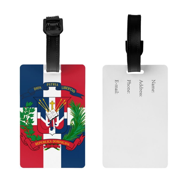 Dominican Republic Flag Luggag - Travel Accessories Luggage Straps review and price