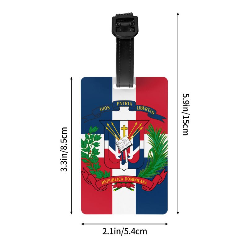 Dominican Republic Flag Luggag - Travel Accessories Luggage Straps review and price