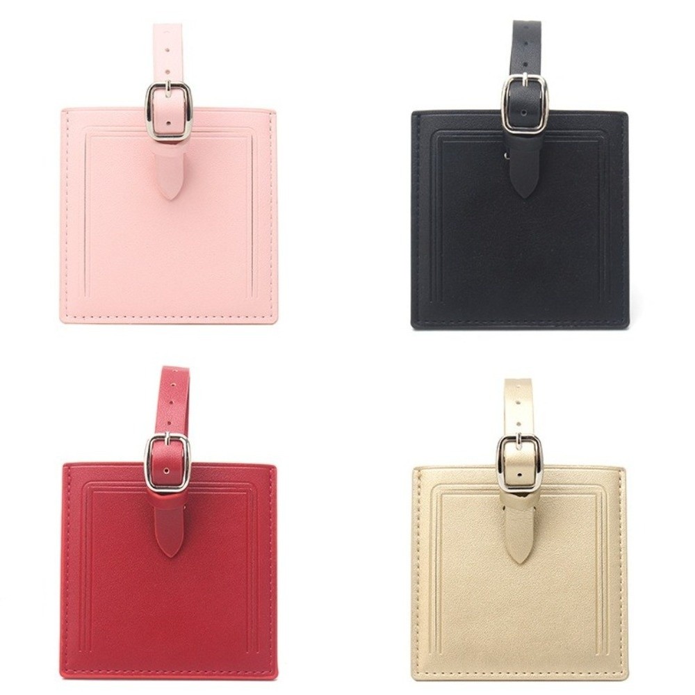 Square Leather Luggage Labels  - Luggage Tag Leather review and price