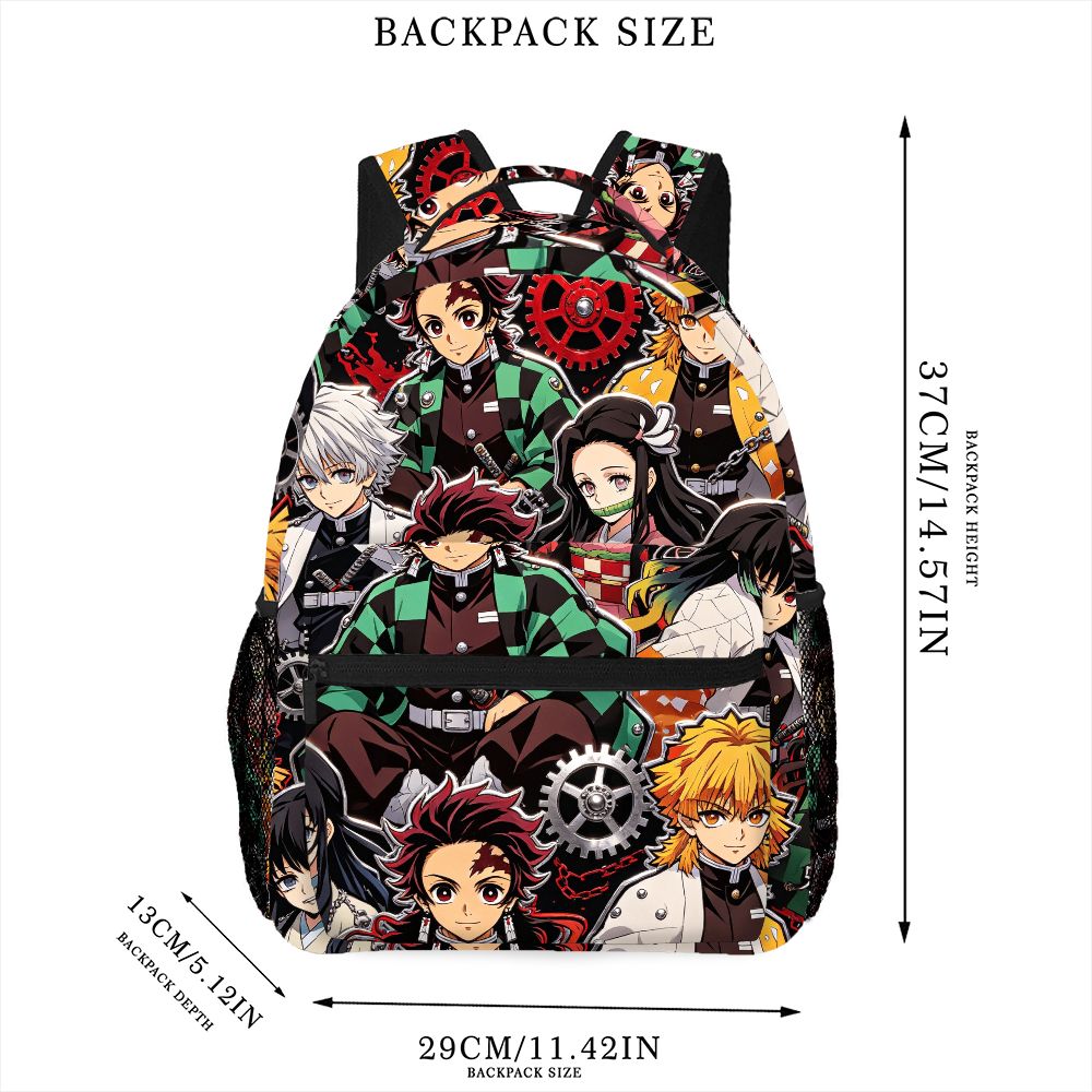 Demon Slayer Anime Backpack Ta - Travel Packing Accessories review and price