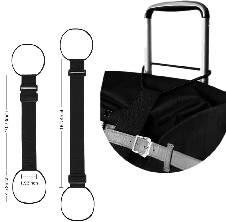 Multi-Color Adjustable Travel  - Travel Accessories Luggage Straps review and price