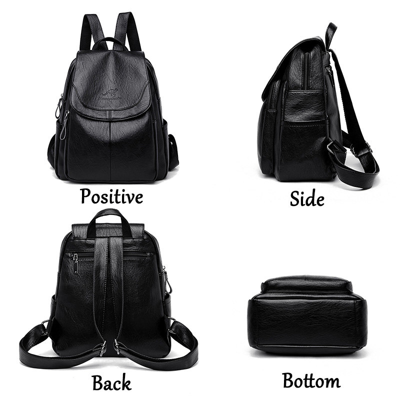 Vintage Soft Leather Backpack  - Travel Accessories Leather review and price