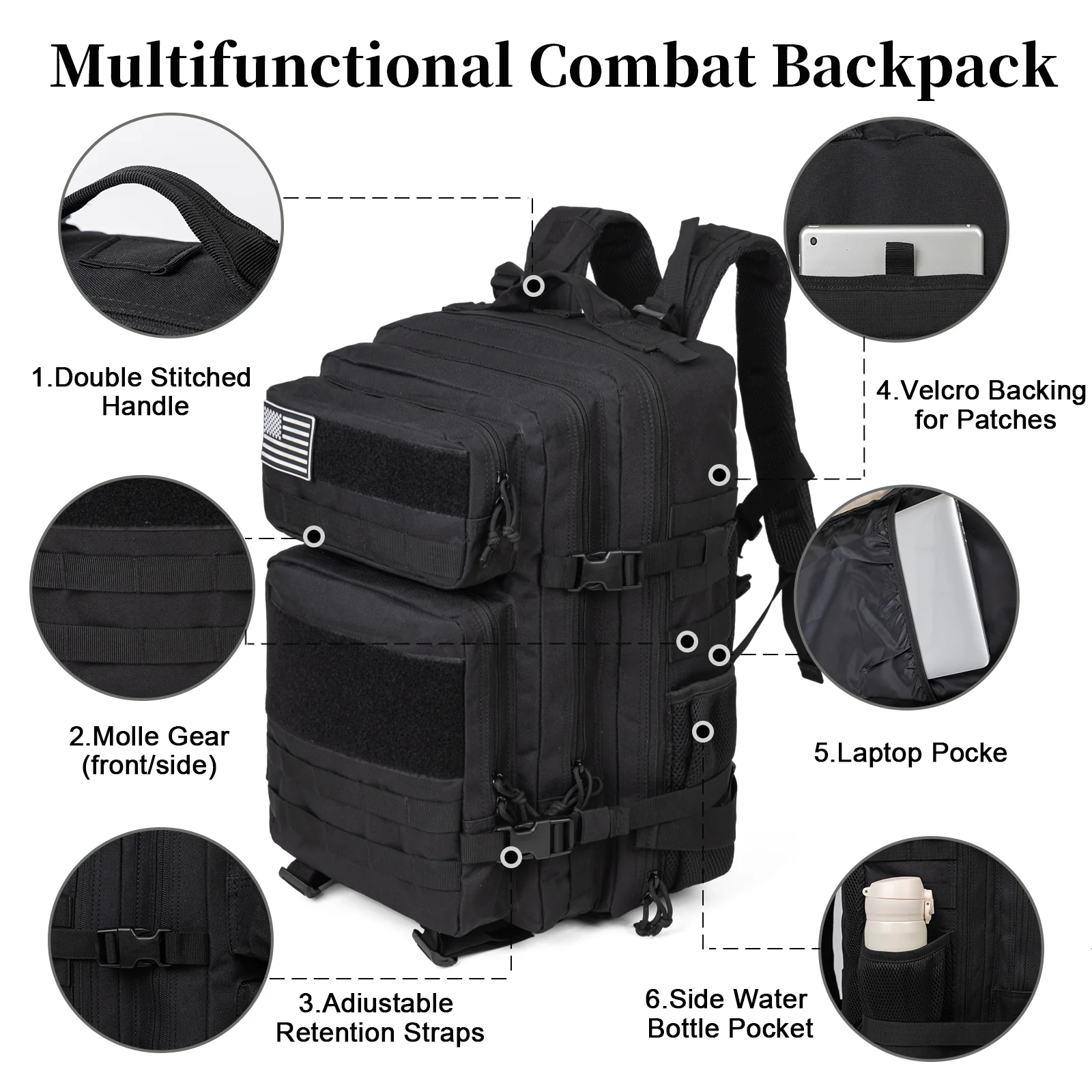 60L Army Military Tactical Bac - Travel Packing Accessories review and price