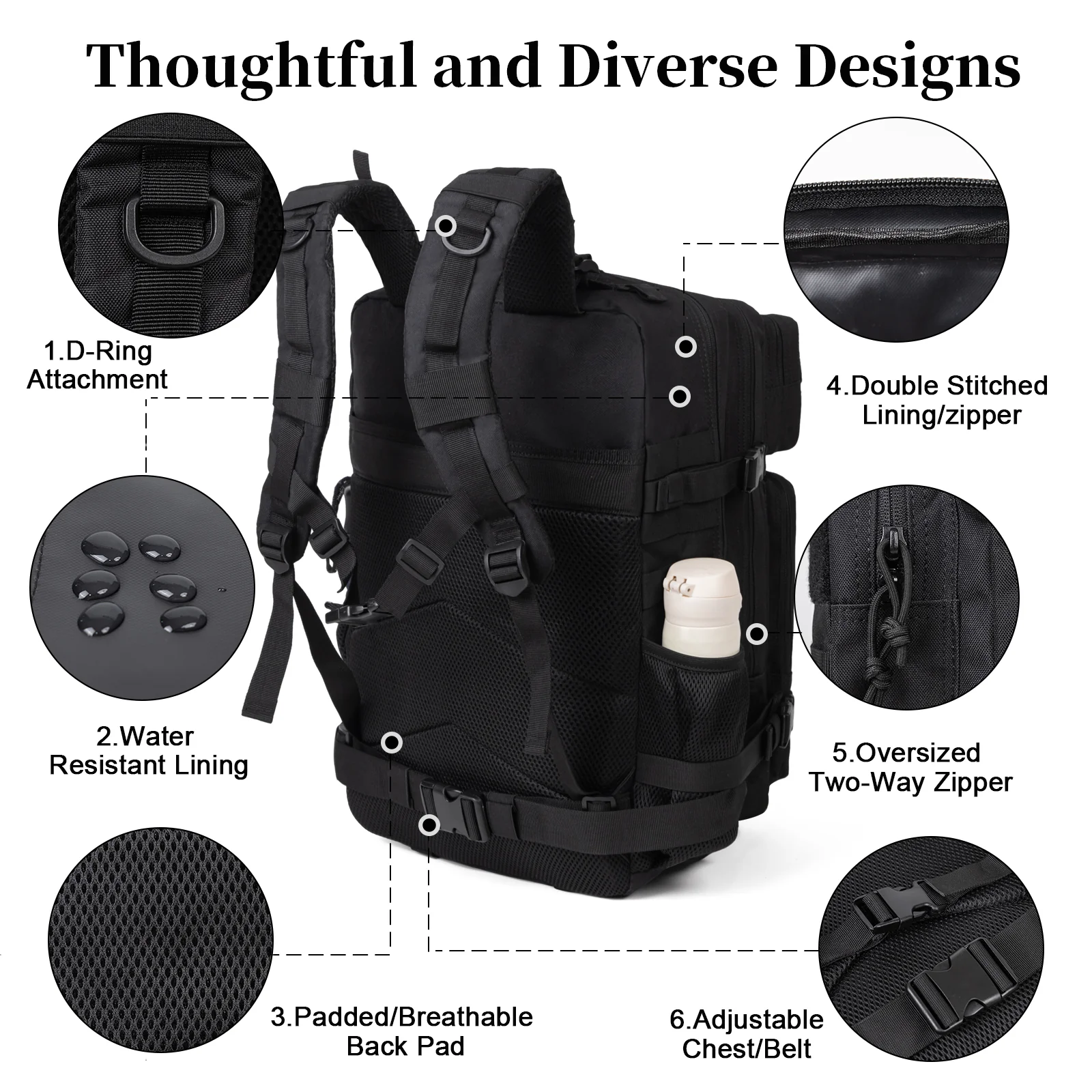 60L Army Military Tactical Bac - Travel Packing Accessories review and price
