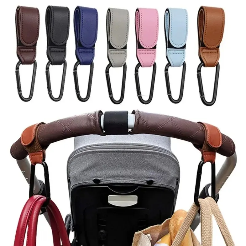 1/2/4Pcs Leather Cart Hooks Ba - Travel Accessories Baby review and price