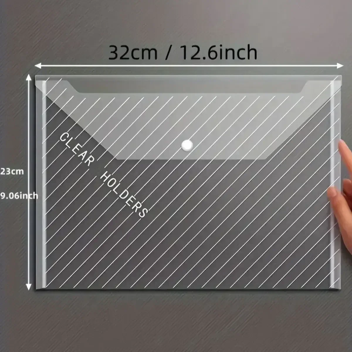 10/5 pcs A4 Transparent Folder - Document Organizer Folder review and price