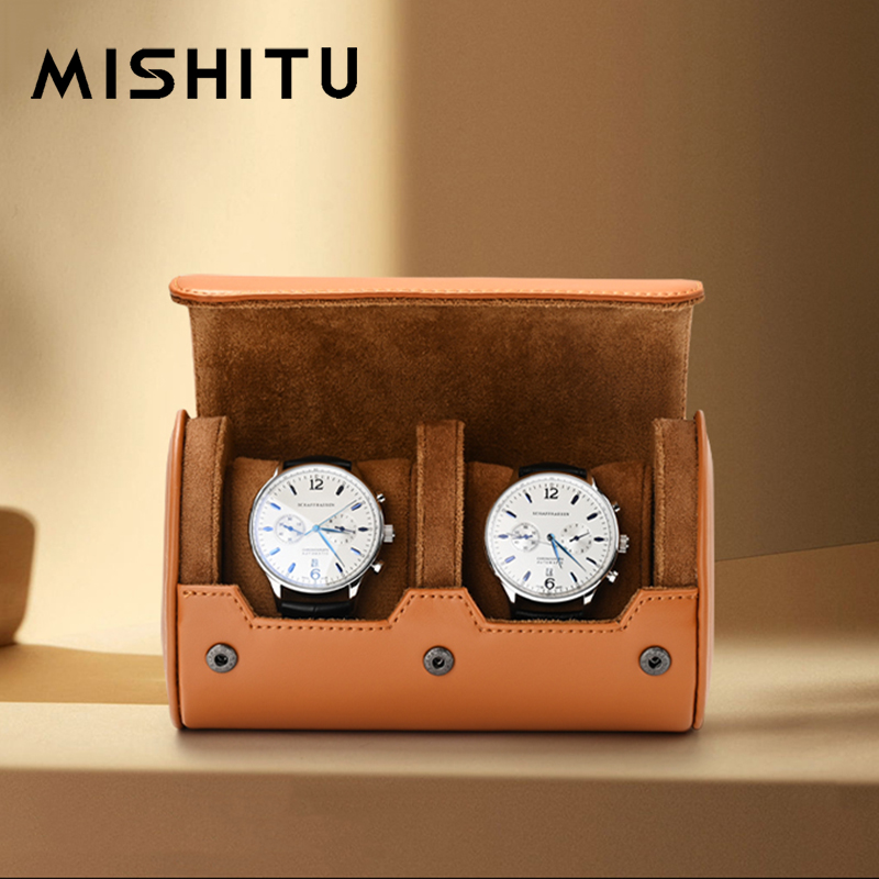 MISHITU 1/2/3-Slot Watch Stora - Travel Accessories Leather review and price