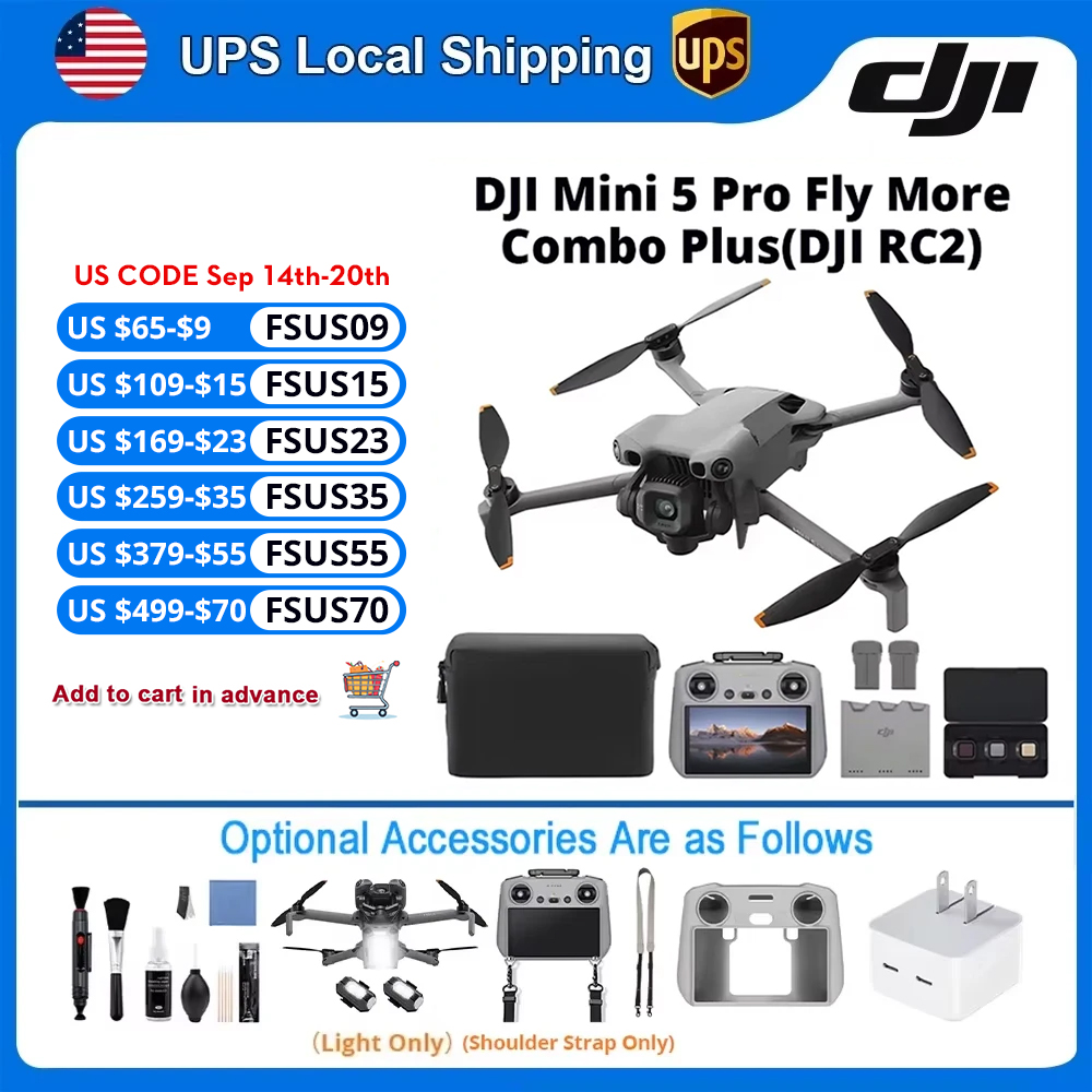 DJI Drones with a Camera | Min - Travel Vlog Accessories review and price