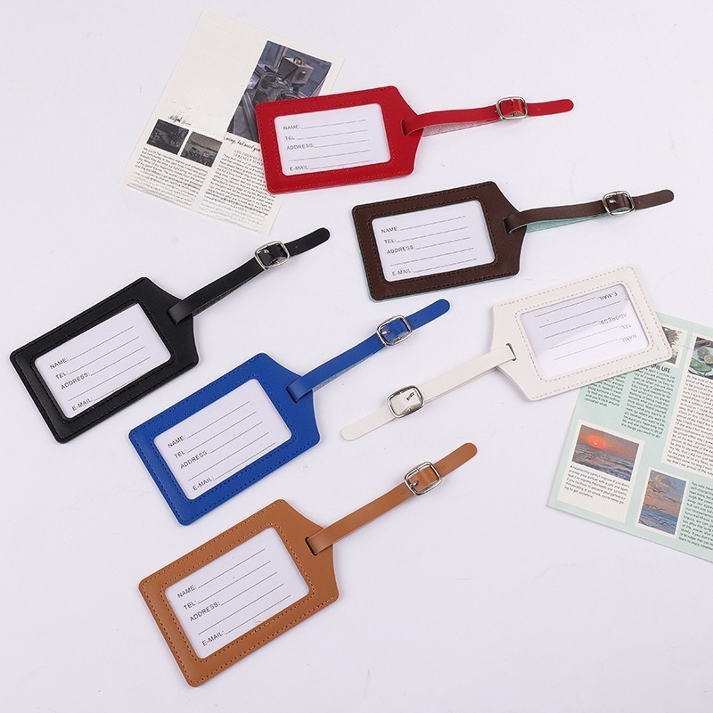 New PU Leather Luggage Tag Sui - Luggage Tag Leather review and price