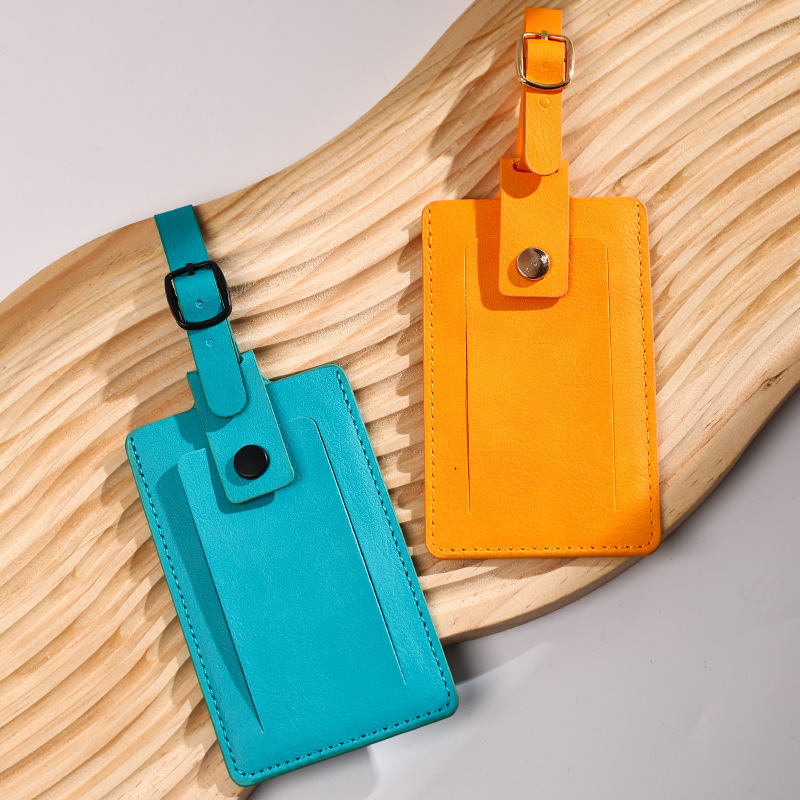 PU Leather Luggage Tag Suitcas - Luggage Tag Leather review and price