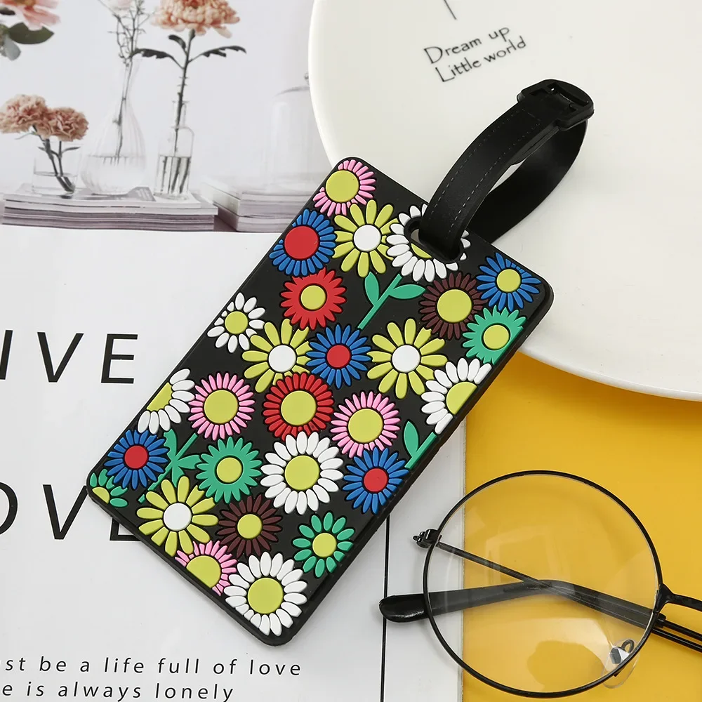 1PCS Geometric Luggage Tags Su - Travel Accessories List review and price