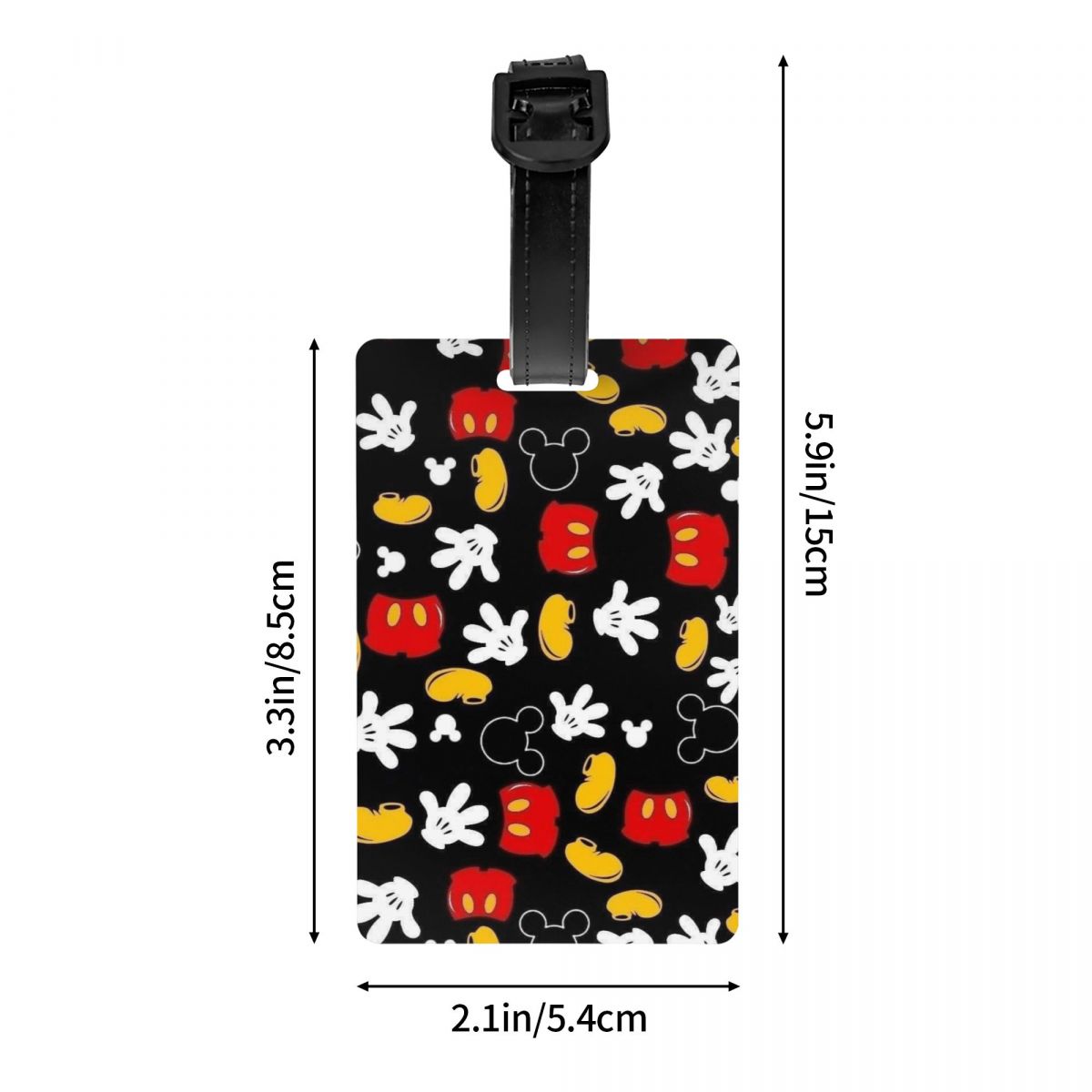 Custom M-Mouse  Luggage Tag fo - It Travel Accessories review and price