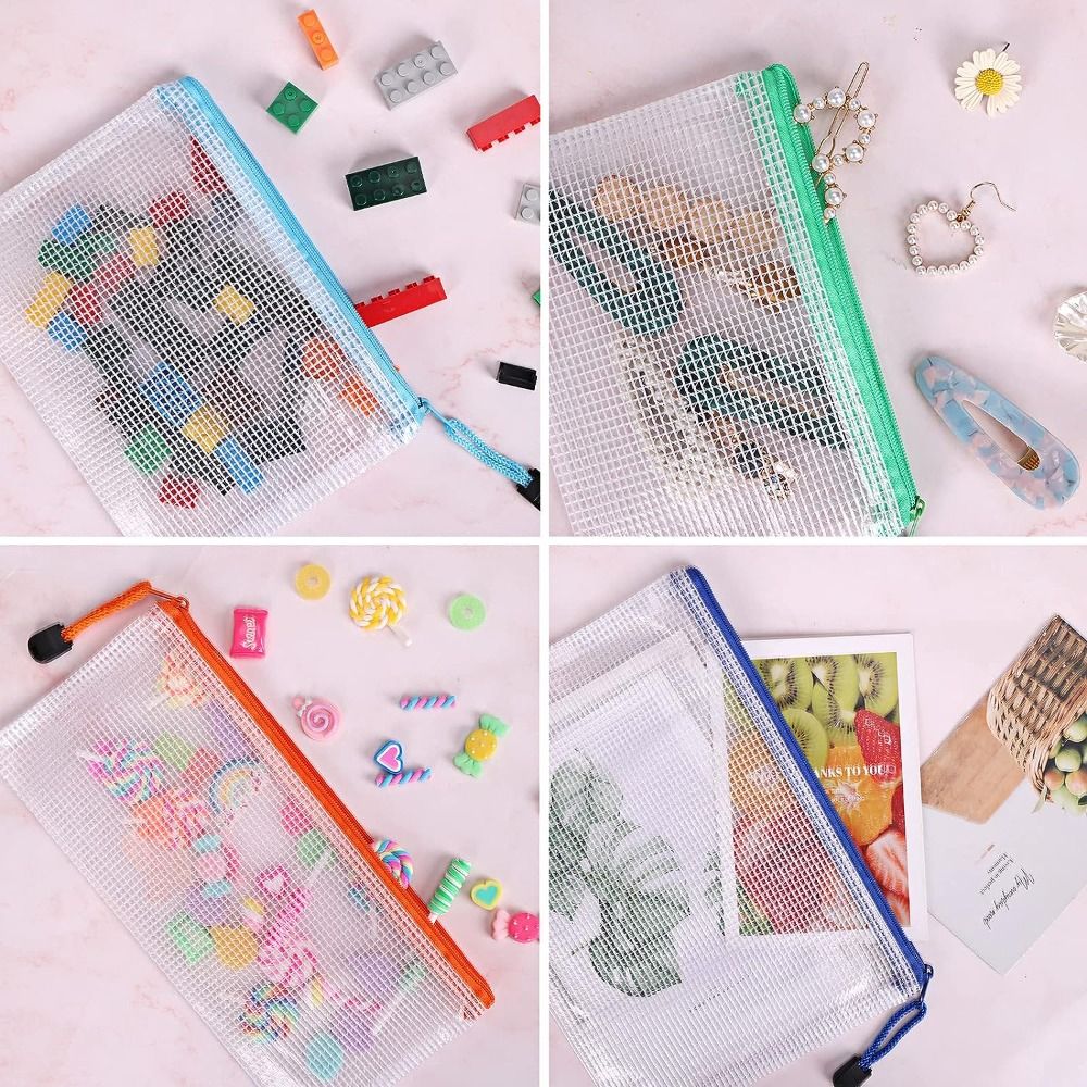 Cosmetic Makeup Bags Mesh Zipp - Document Organizer Folder review and price
