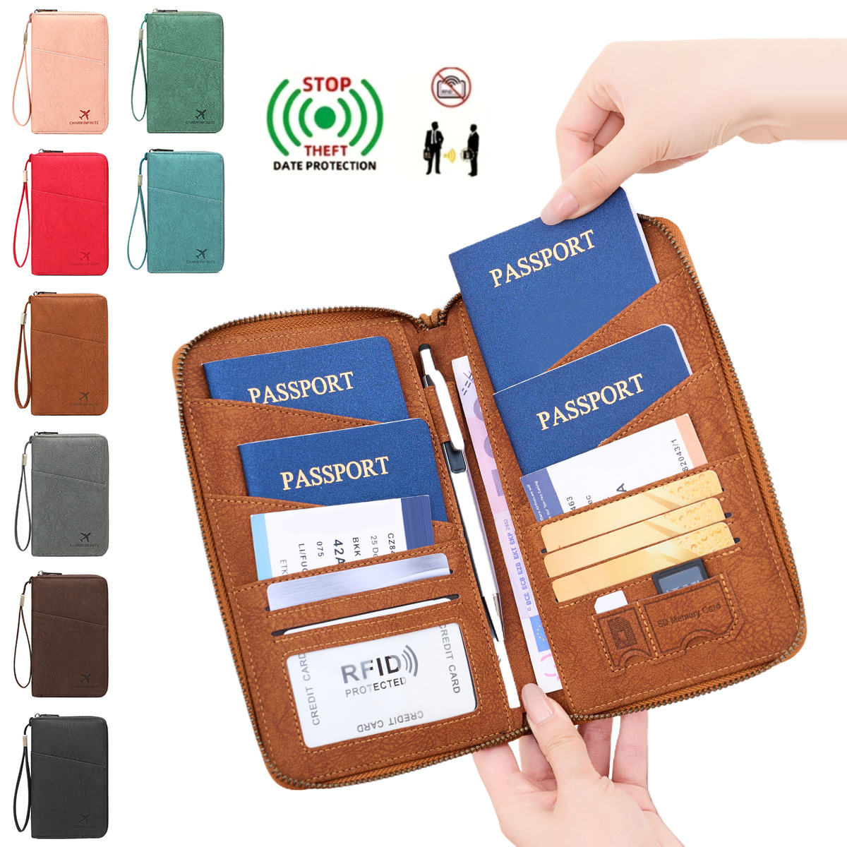 ·NewRFIDAnti-theft Card Swipin - Travel Accessories Plane review and price