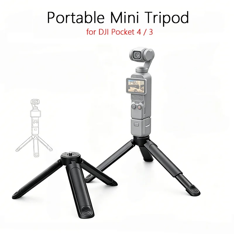Foldable Mini Tripod for DJI O - Travel Vlog Accessories review and price