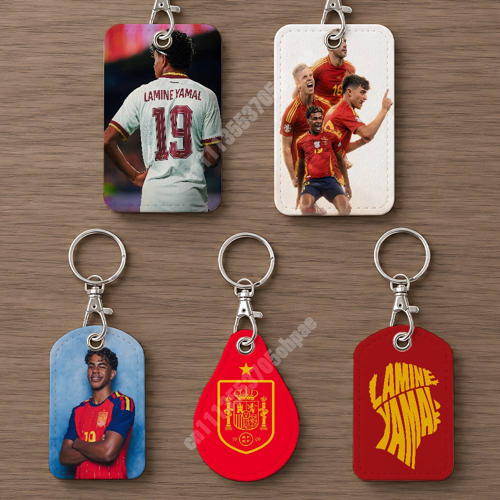 Spain Football L-Lamine 19 Y-Y - Luggage Tag Leather review and price