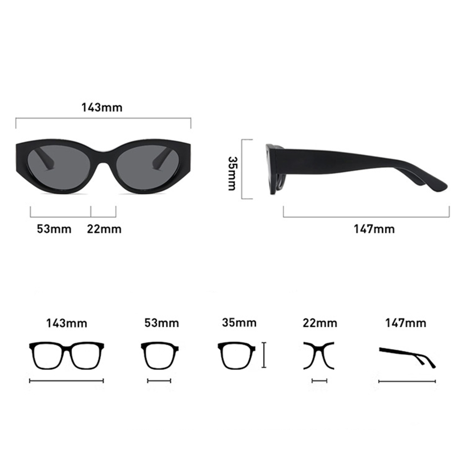 Women Men Classic Cat-Eye Pola - Travel Accessories Luxury Brands review and price