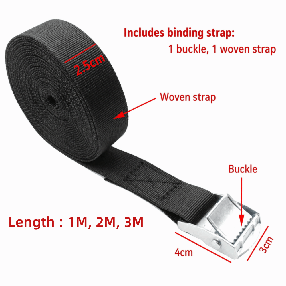 Black Tie Down Straps Metal Bu - Travel Accessories Luggage Straps review and price