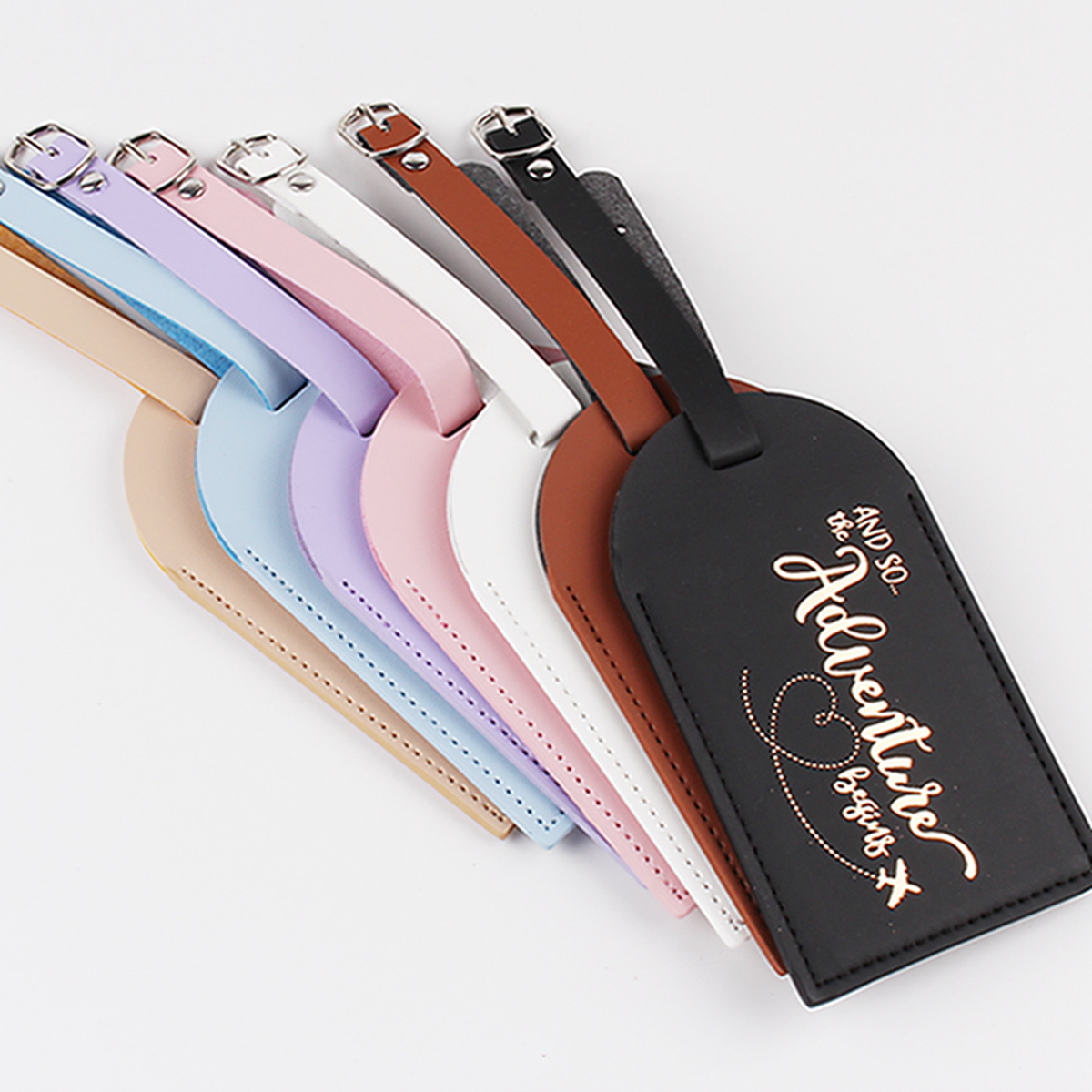 1PC Women Men PU Leather Lugga - Luggage Tag Leather review and price