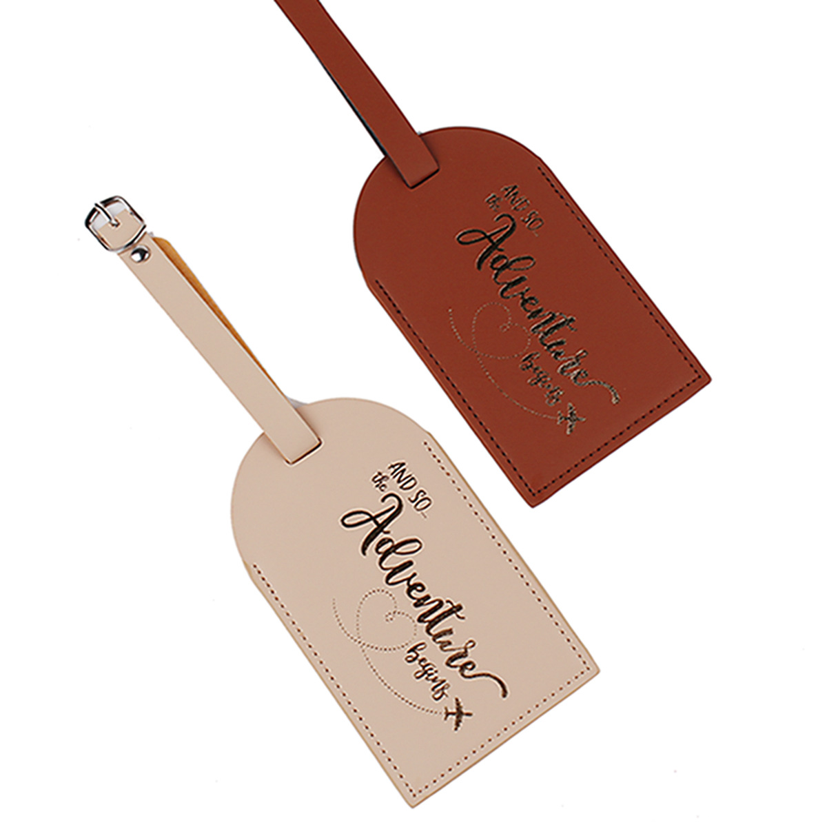 1PC Women Men PU Leather Lugga - Luggage Tag Leather review and price