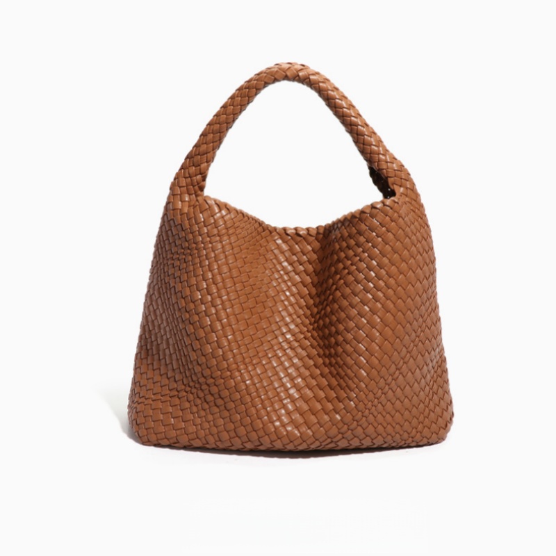 Women Woven Vegan Leather Tote - Travel Accessories Leather review and price