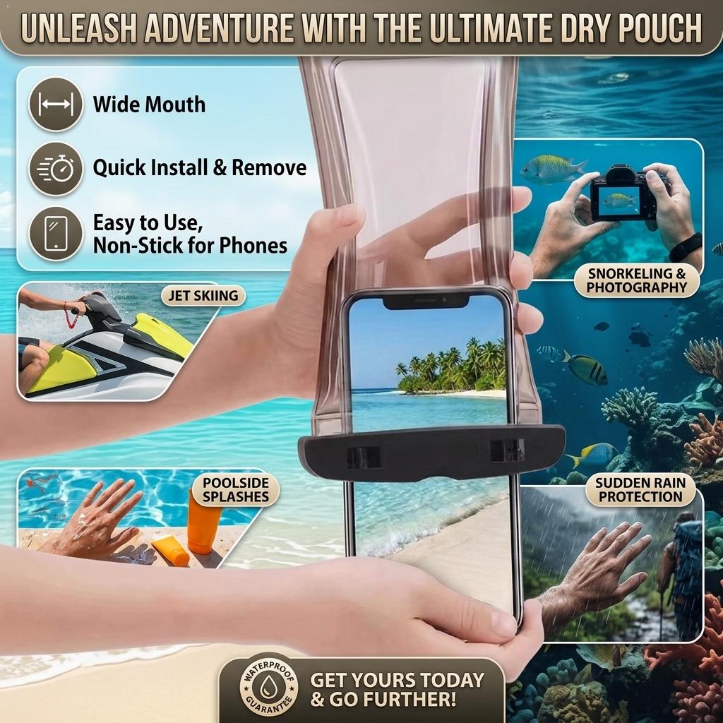 Clear Waterproof Phone Case Dr - Travel Accessories Usa review and price
