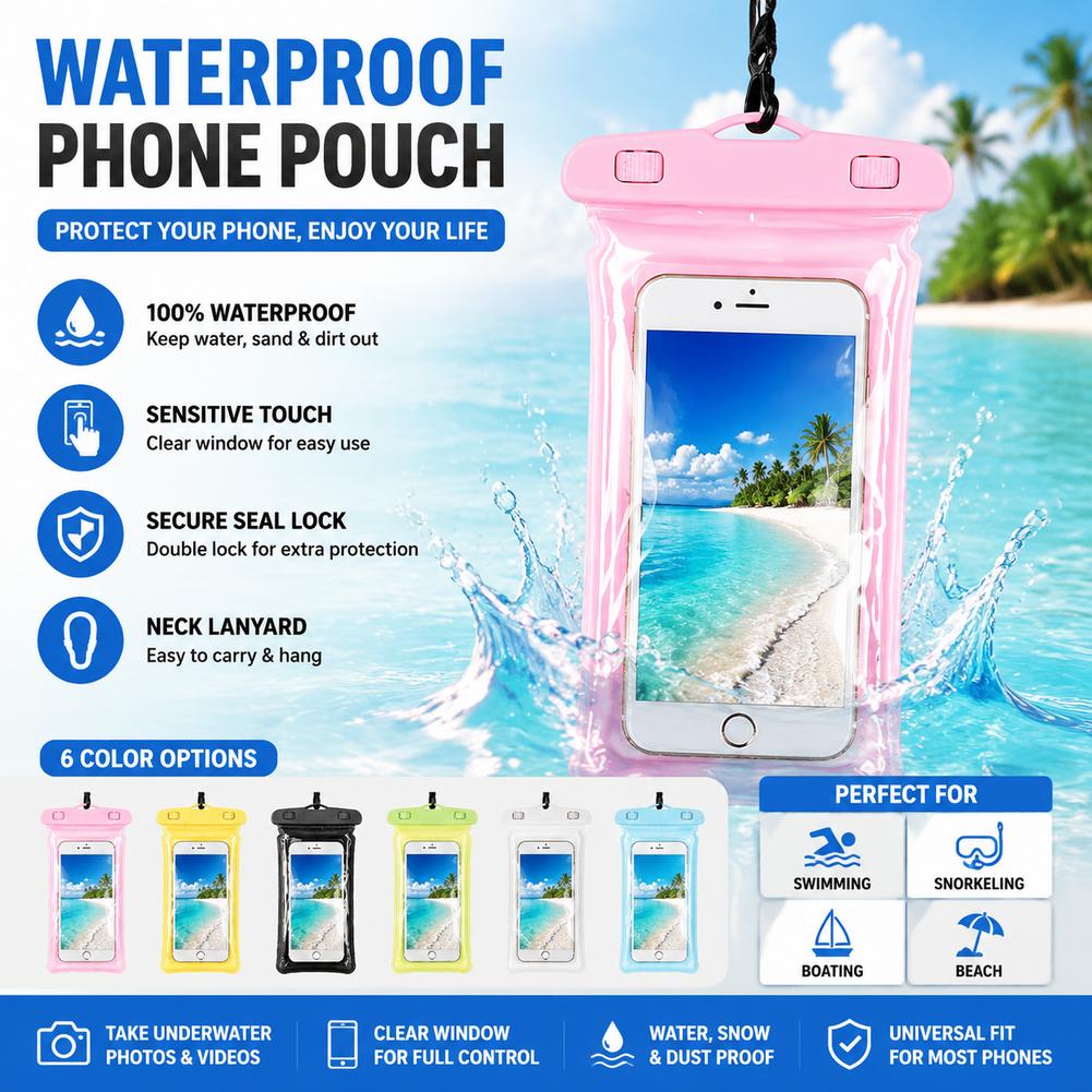 Clear Waterproof Phone Case Dr - Travel Accessories Usa review and price