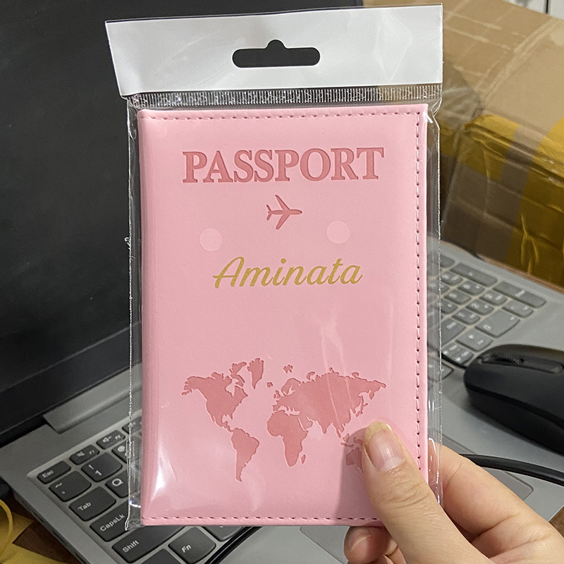 Custom Gold Color Name on Pass - Travel Accessories Plane review and price