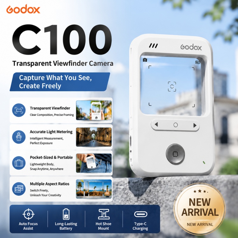 Godox C100 Retro CCD Digital C - Travel Vlog Accessories review and price