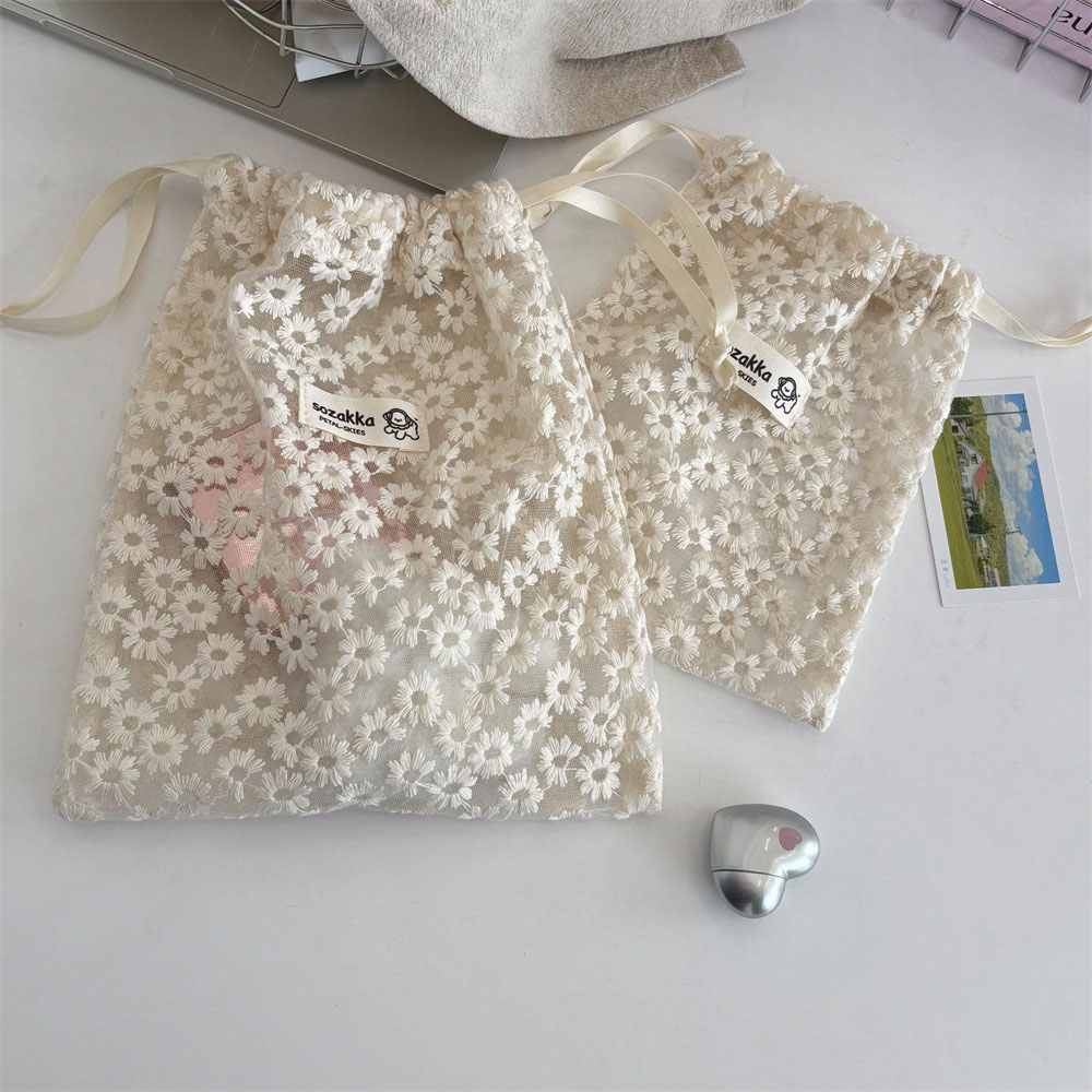 Lace Embroidered Daisy Mesh Dr - Travel Accessories Usa review and price
