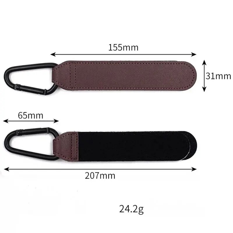 2Pcs Leather Cart Hooks Baby S - Travel Accessories Baby review and price