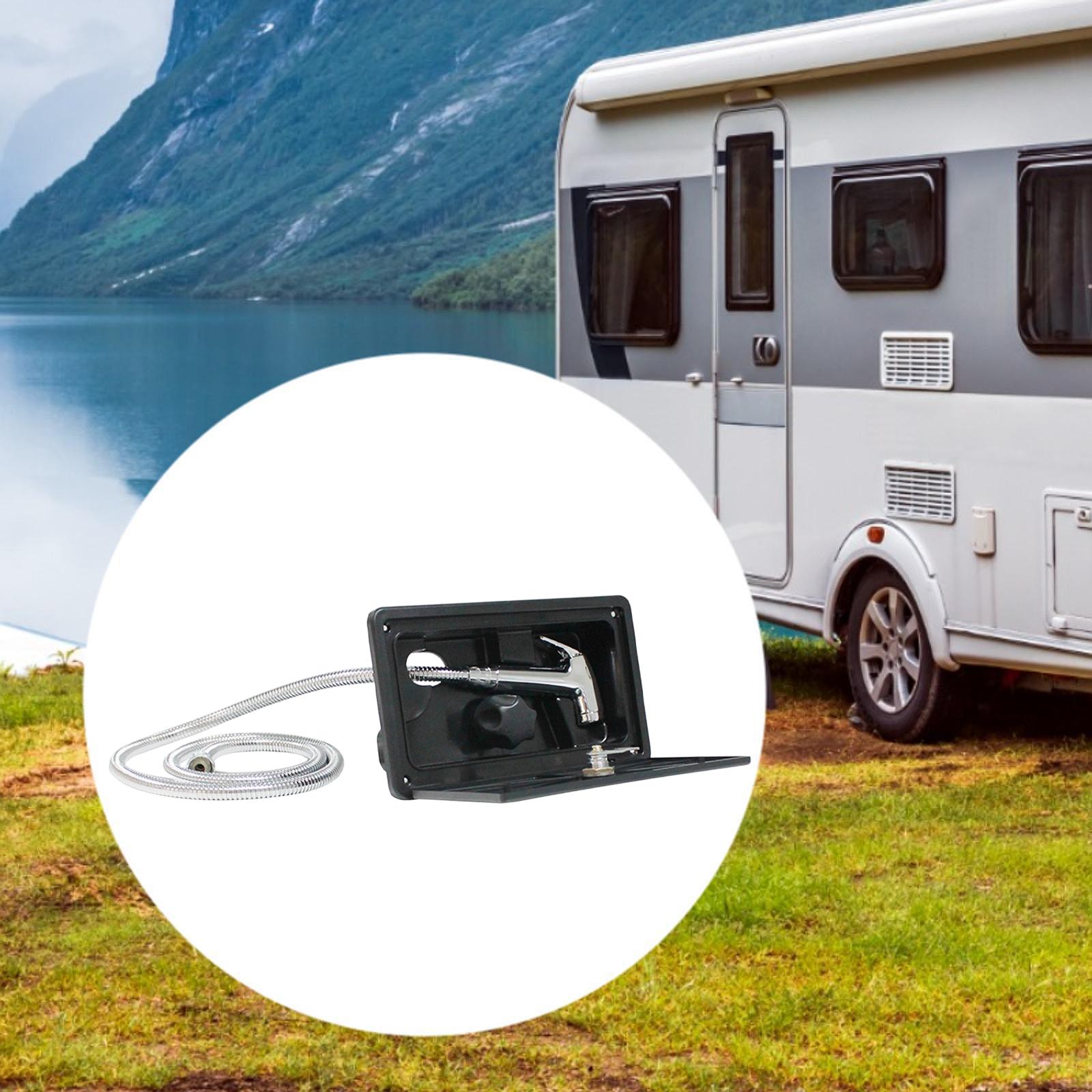 Portable RV Exterior Shower Bo - Travel Van Accessories review and price