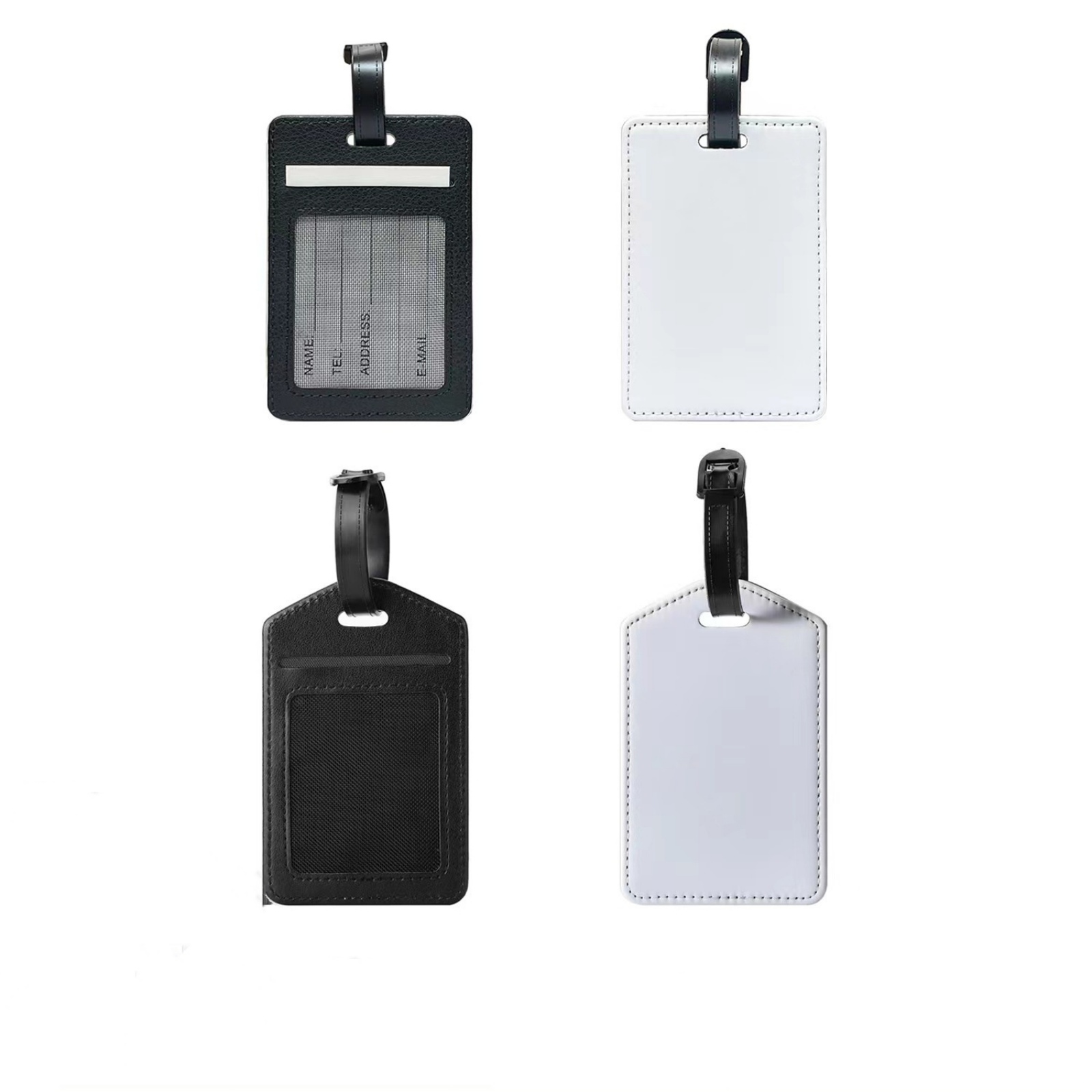 PU Leather Sublimation Blank T - Luggage Tag Leather review and price