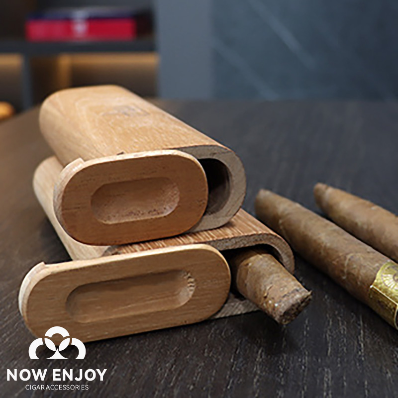 Portable Cigar Case Natural Ce - Travel Accessories Usa review and price