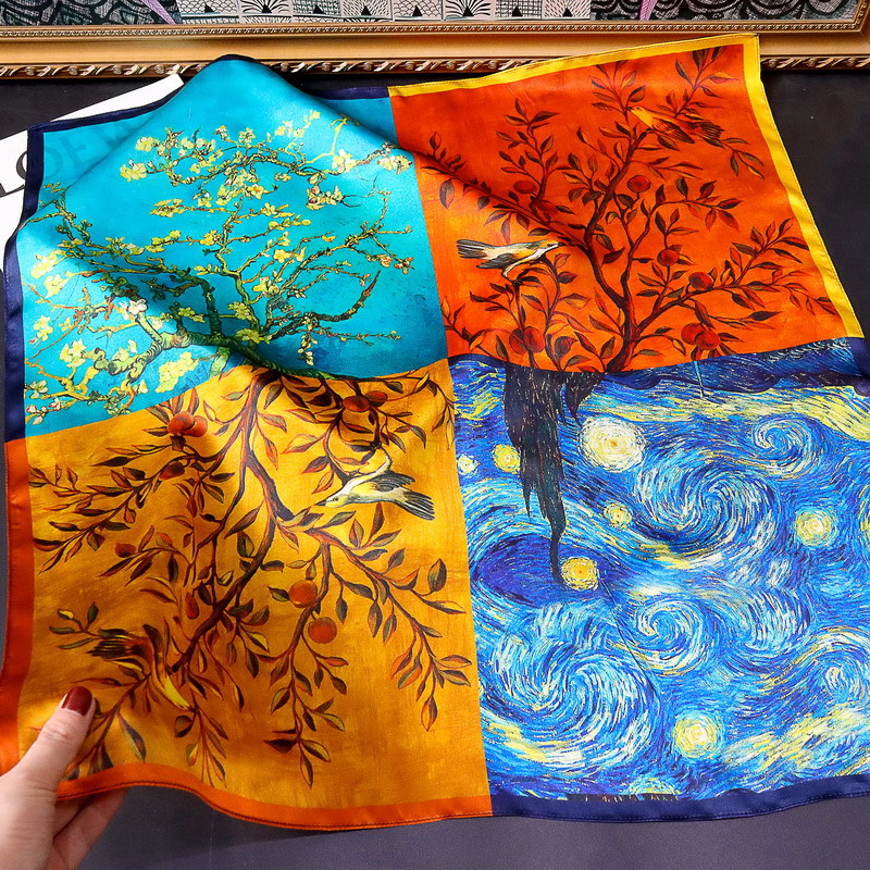 Designers Silk Hair Scarf Wome - Travel Accessories Luxury Brands review and price