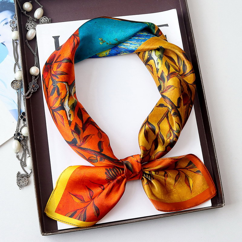 Designers Silk Hair Scarf Wome - Travel Accessories Luxury Brands review and price