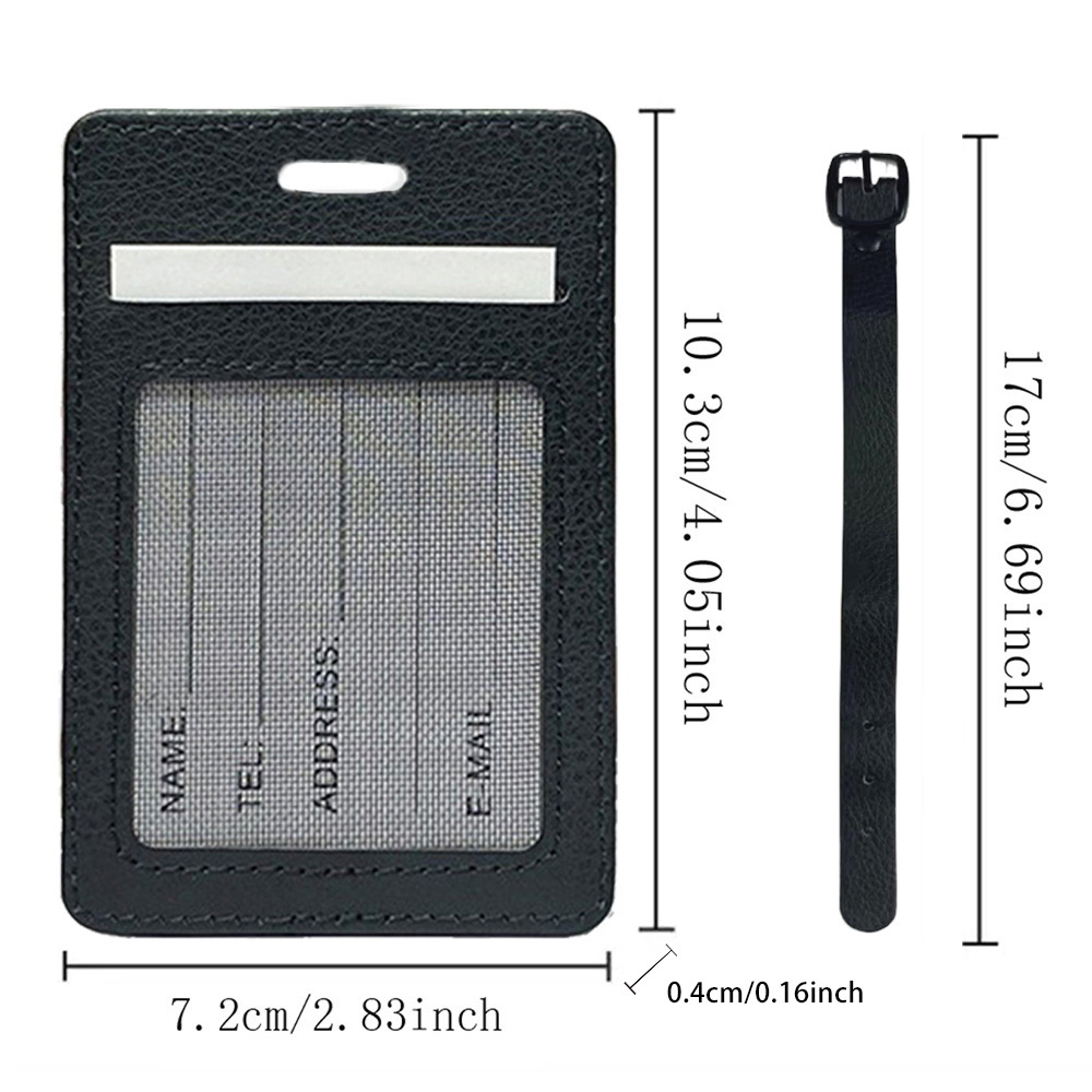 Customized Name Luggage Tag PU - Travel Accessories Luggage Straps review and price