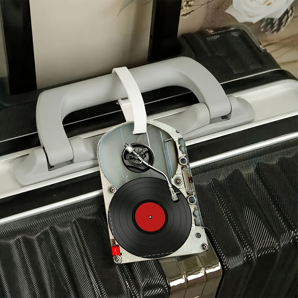 Vintage Vinyl Record Player Lu - Travel Accessories Luggage Straps review and price